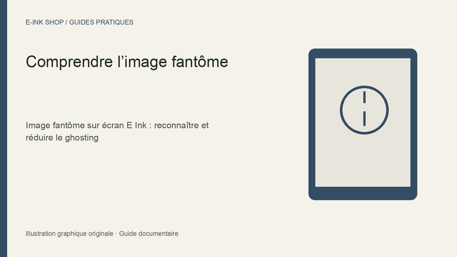 Illustration graphique : Comprendre l’image fantôme